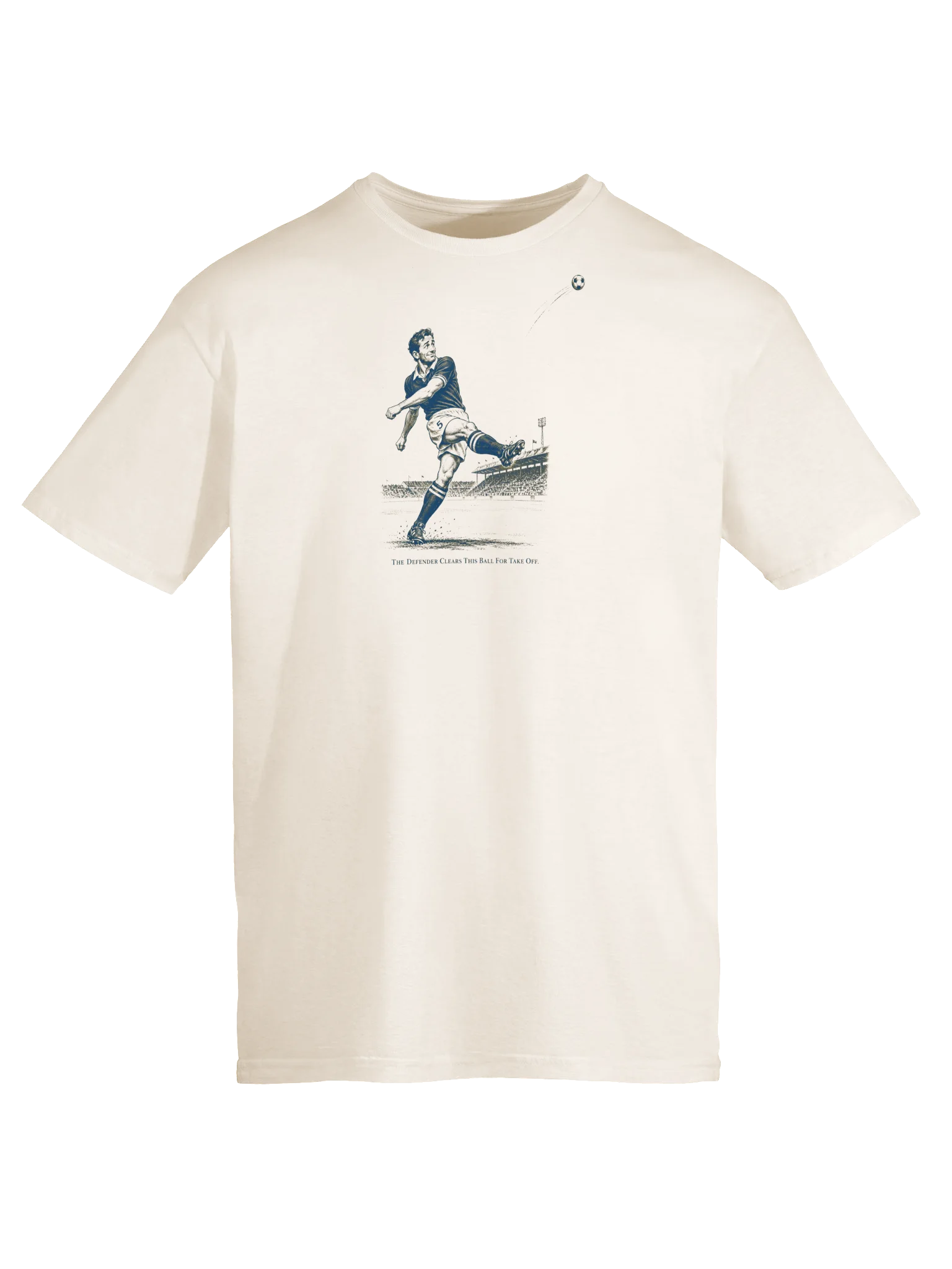 Defender Clears for Takeoff Soccer Tee product image (5)