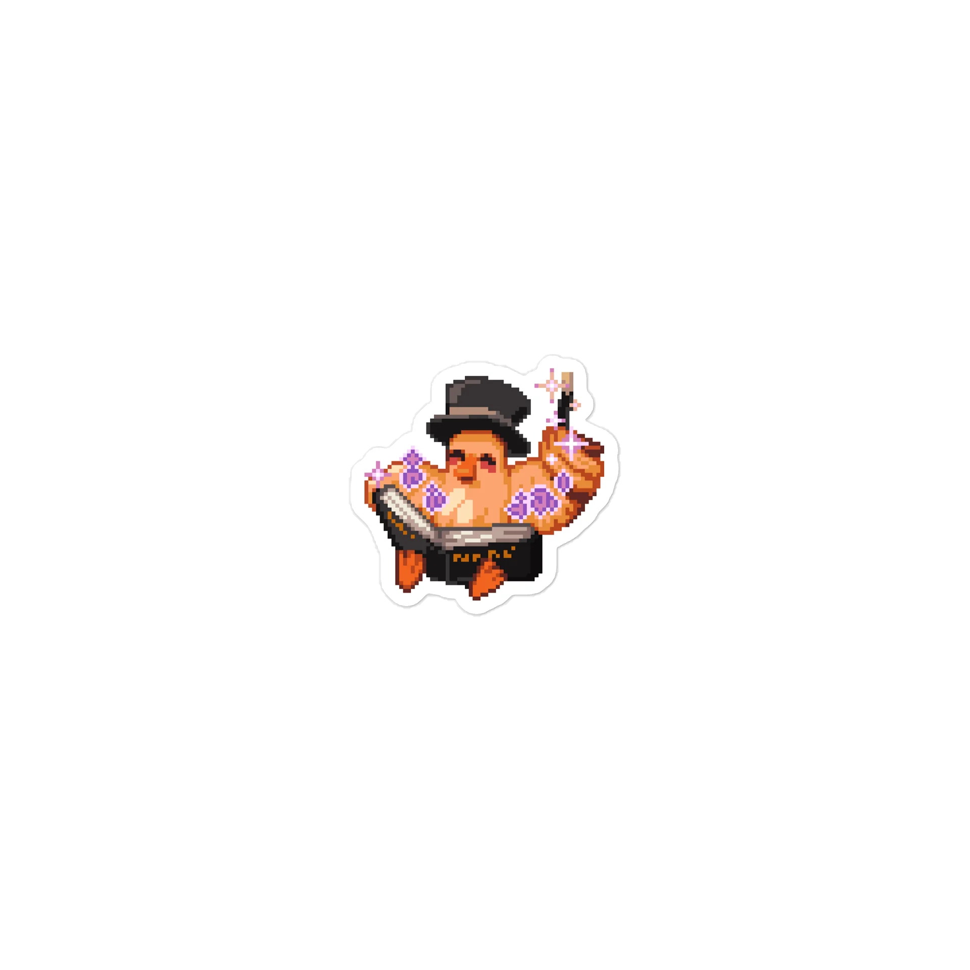 Alys the Magician Duck Sticker product image (1)