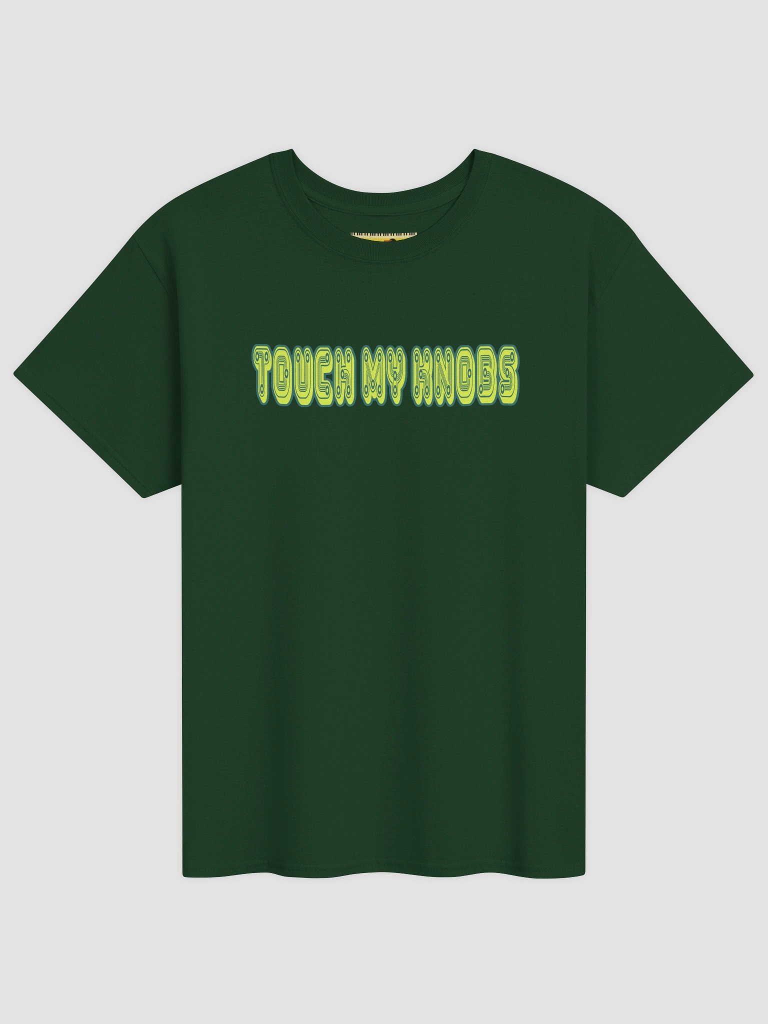 TOUCH MY KNOBS, by Frank Fonik Unisex t-shirt product image (1)