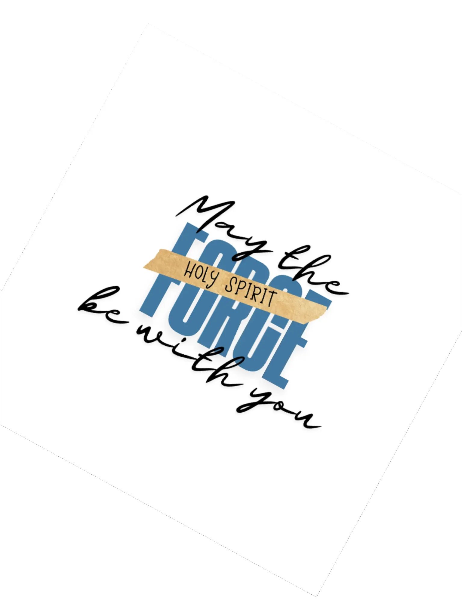 May the Force be with You: Square Sticker product image (2)
