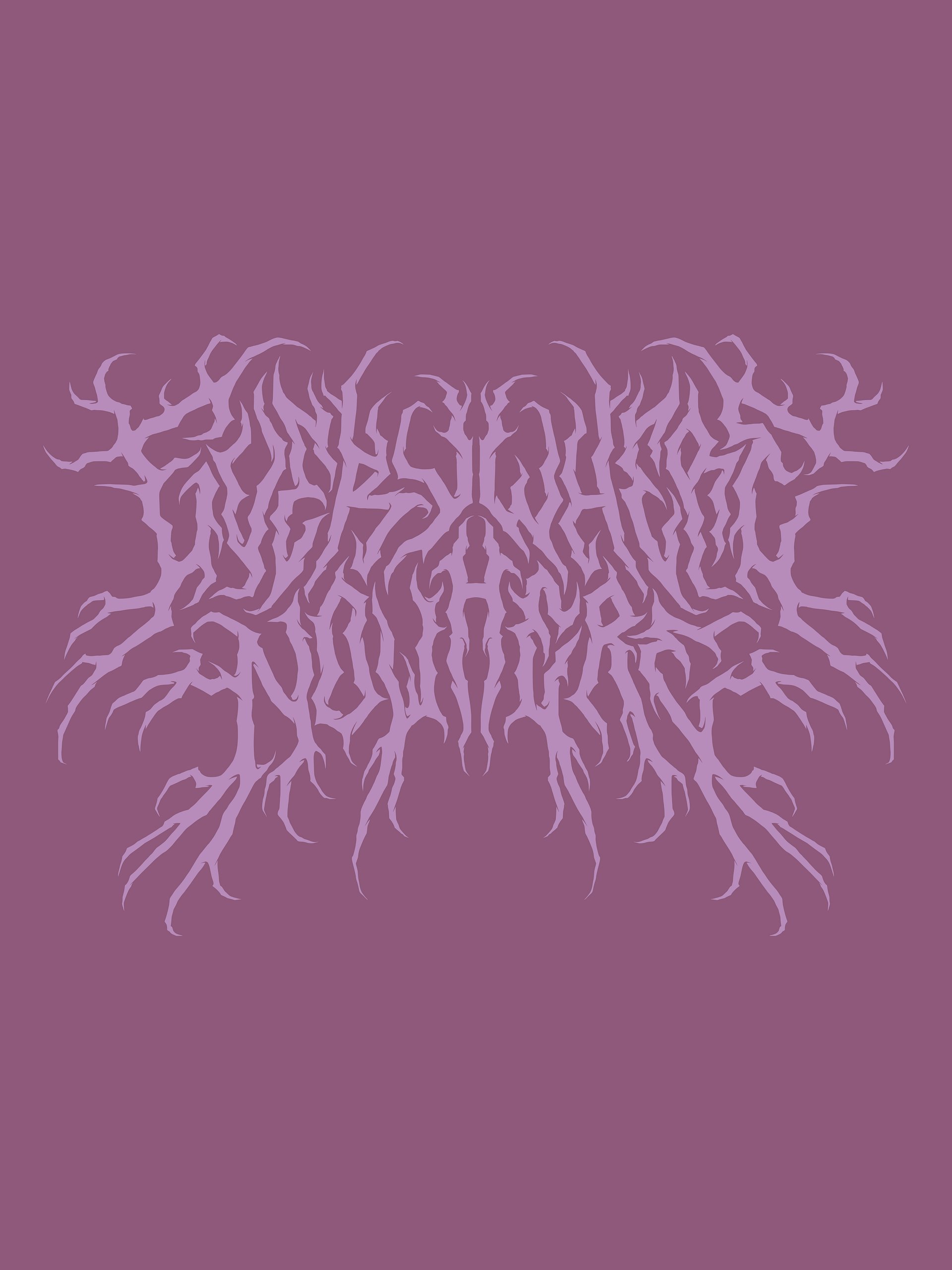 Metal Logo T-Shirt - Purple product image (3)