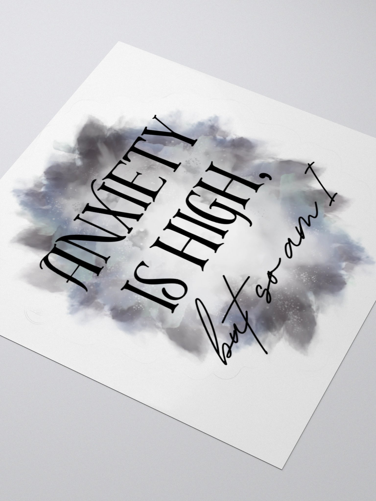 Anxiety is High Stickers product image (3)