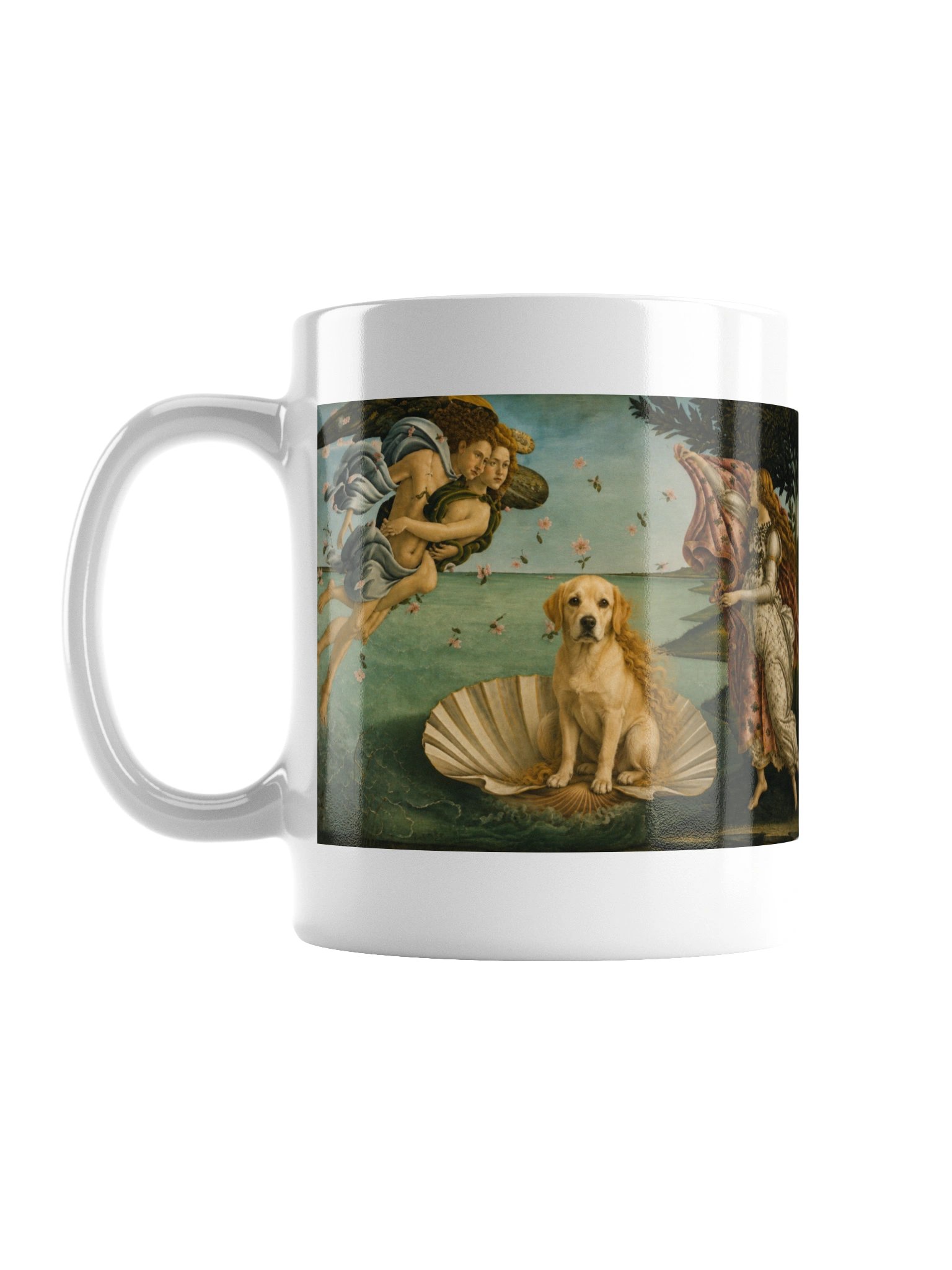 Labrador Retriever The Birth of Venus Mug product image (1)