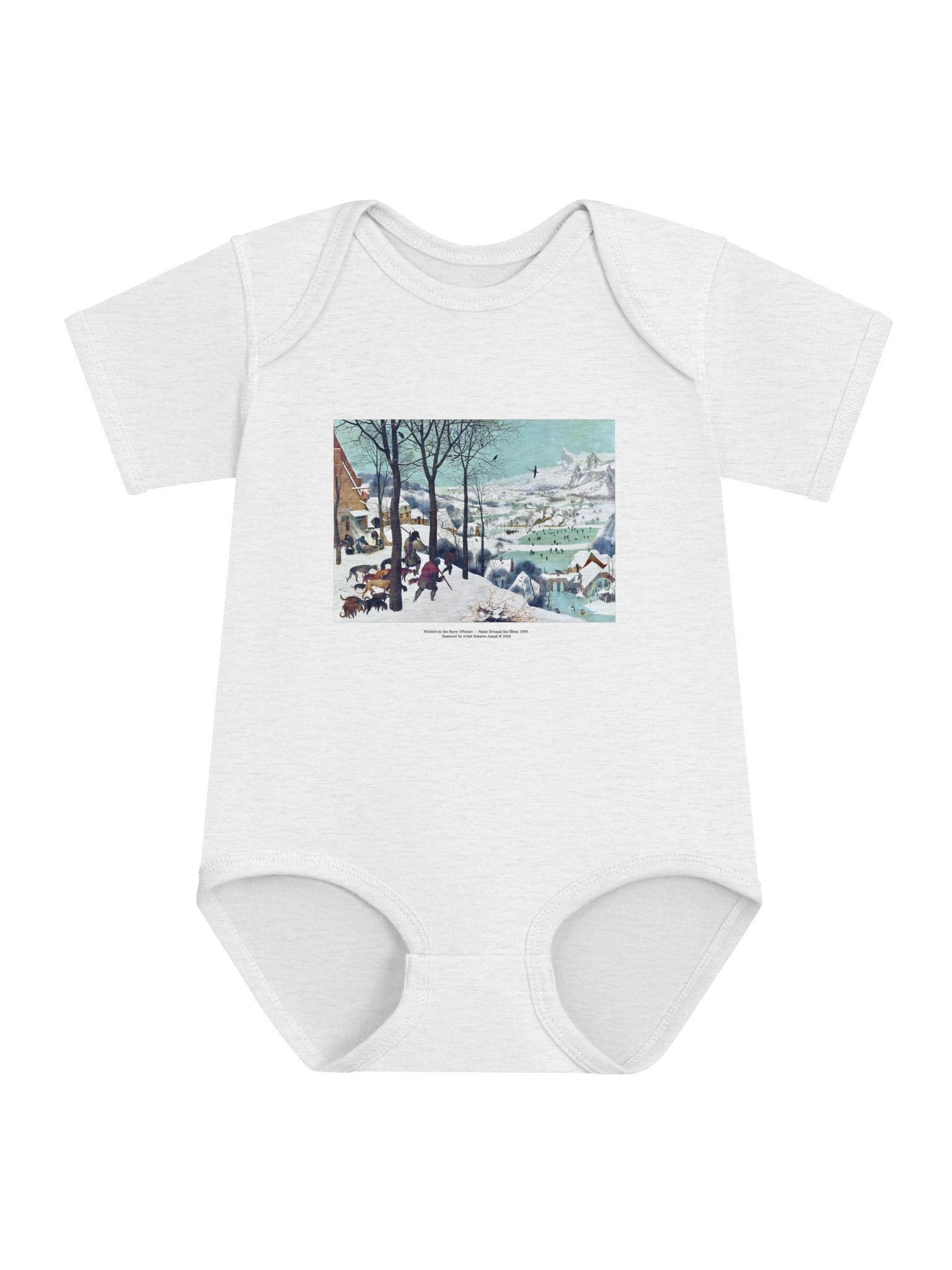 Hunters in the Snow (Winter) — Onesie product image (1)