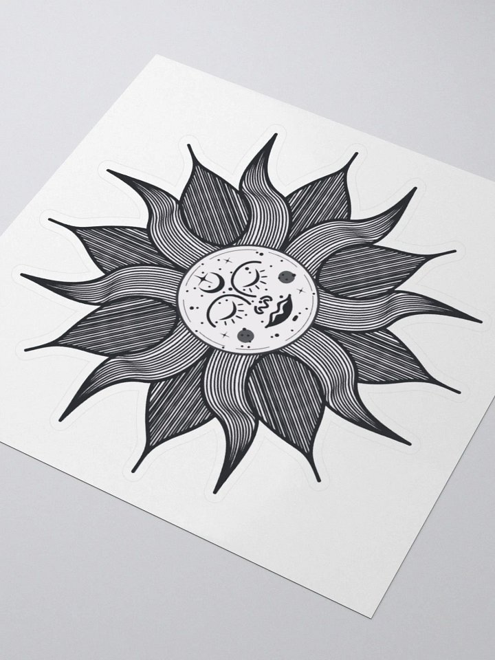 Mystic Sun Kiss Cut Sticker product image (2)
