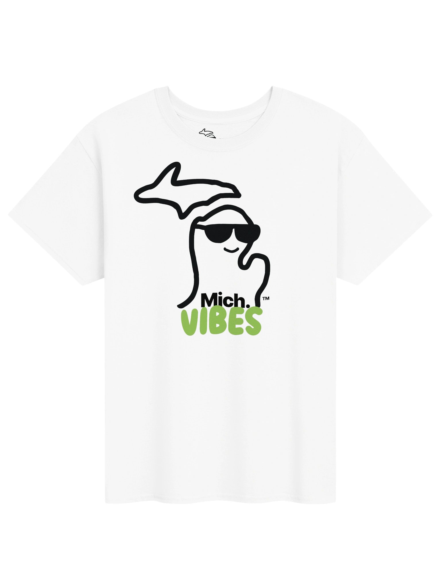 Mich. Vibes Heavyweight Cotton T-Shirt product image (1)