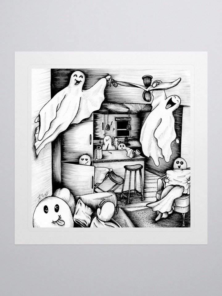 Haunted Apartment Stickers product image (1)