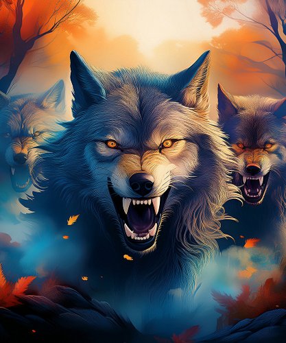 I need your opinion! The title of my new series is Sight and Spirits and book 1 is called Wolves and Raven; these are working...