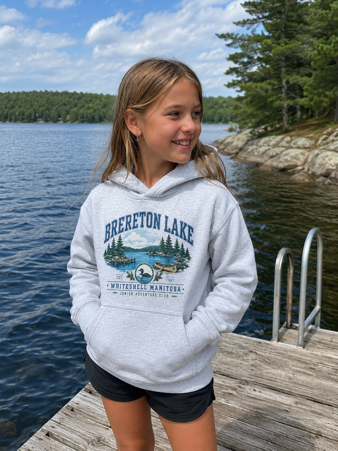 Brereton Lake Youth Hoodie product image (3)