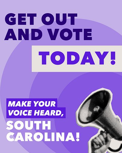 📢 Vote early in South Carolina! 🗳️ Lawmakers are pushing a gerrymandered voting map that would disrupt our congressional prim...