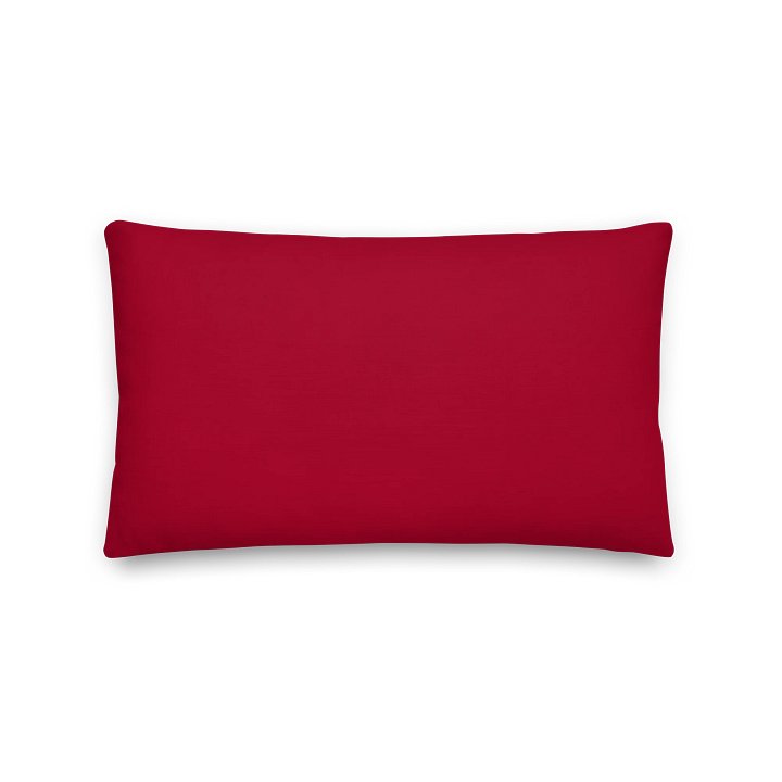 Luxe Red All-Over Decor Pillow product image (2)