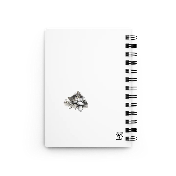 Cat Spiral Notebook product image (2)