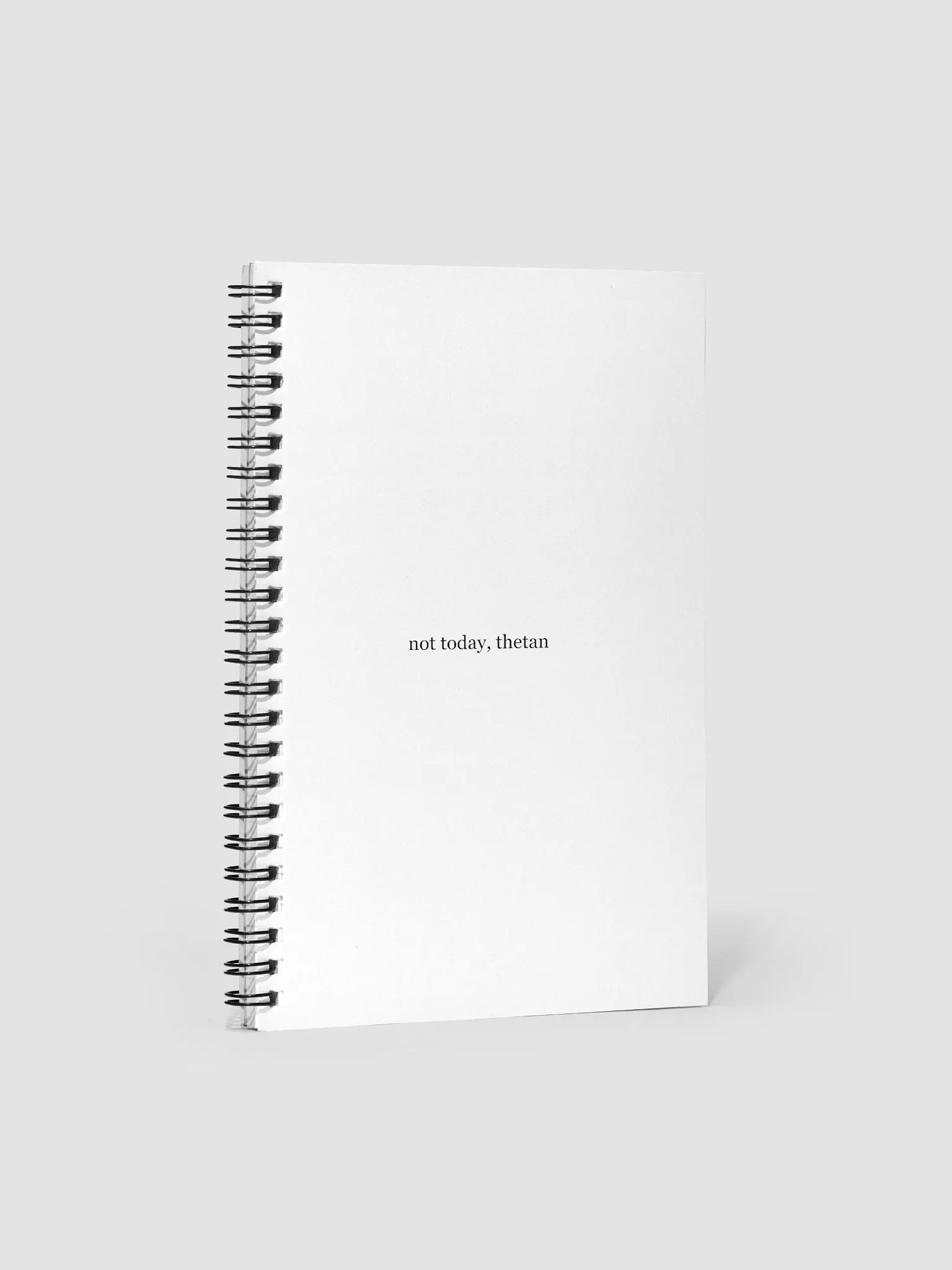 Not today, thetan - Notebook product image (3)