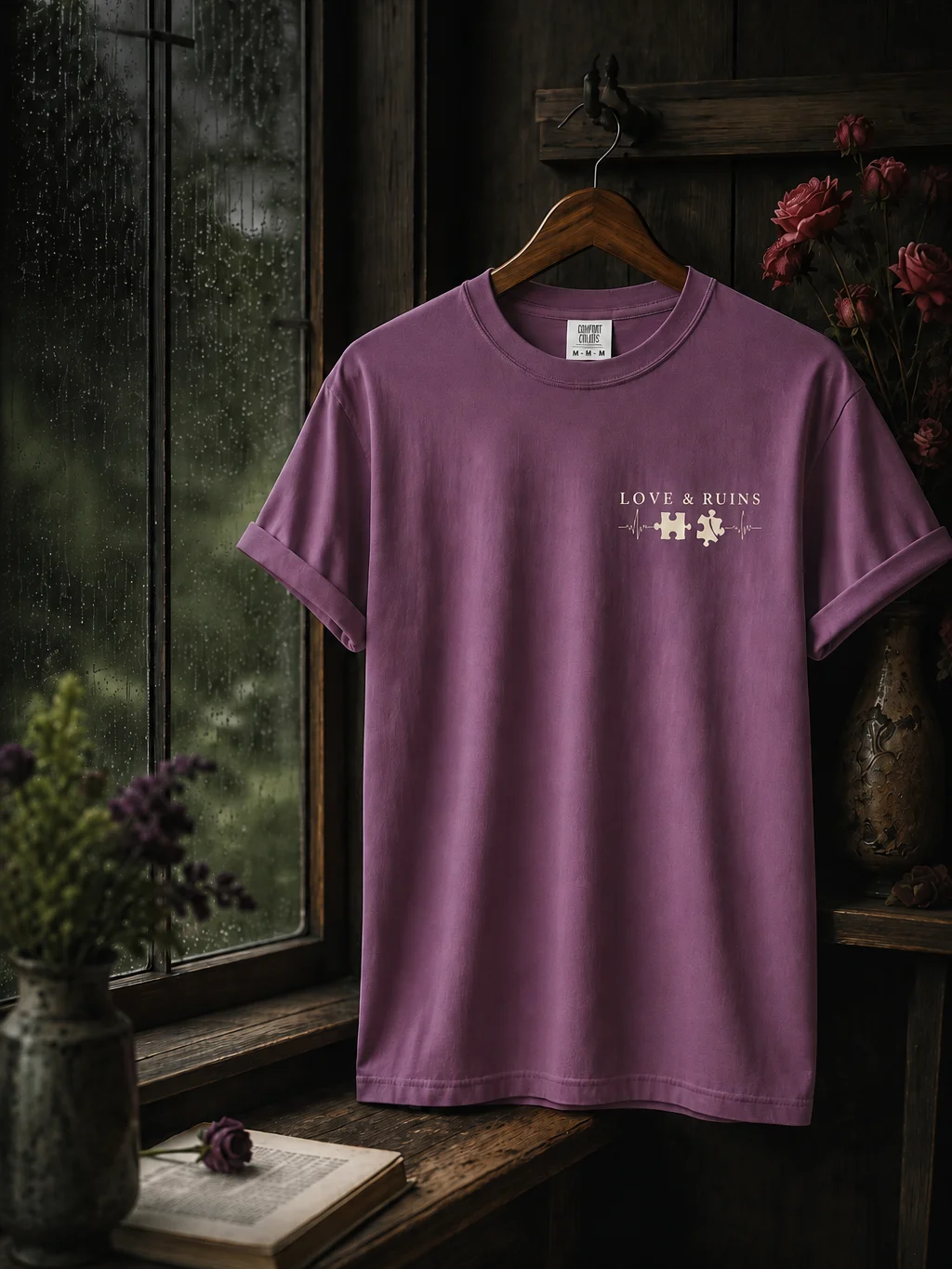 Love & Ruins | Comfort Colors Tee product image (2)