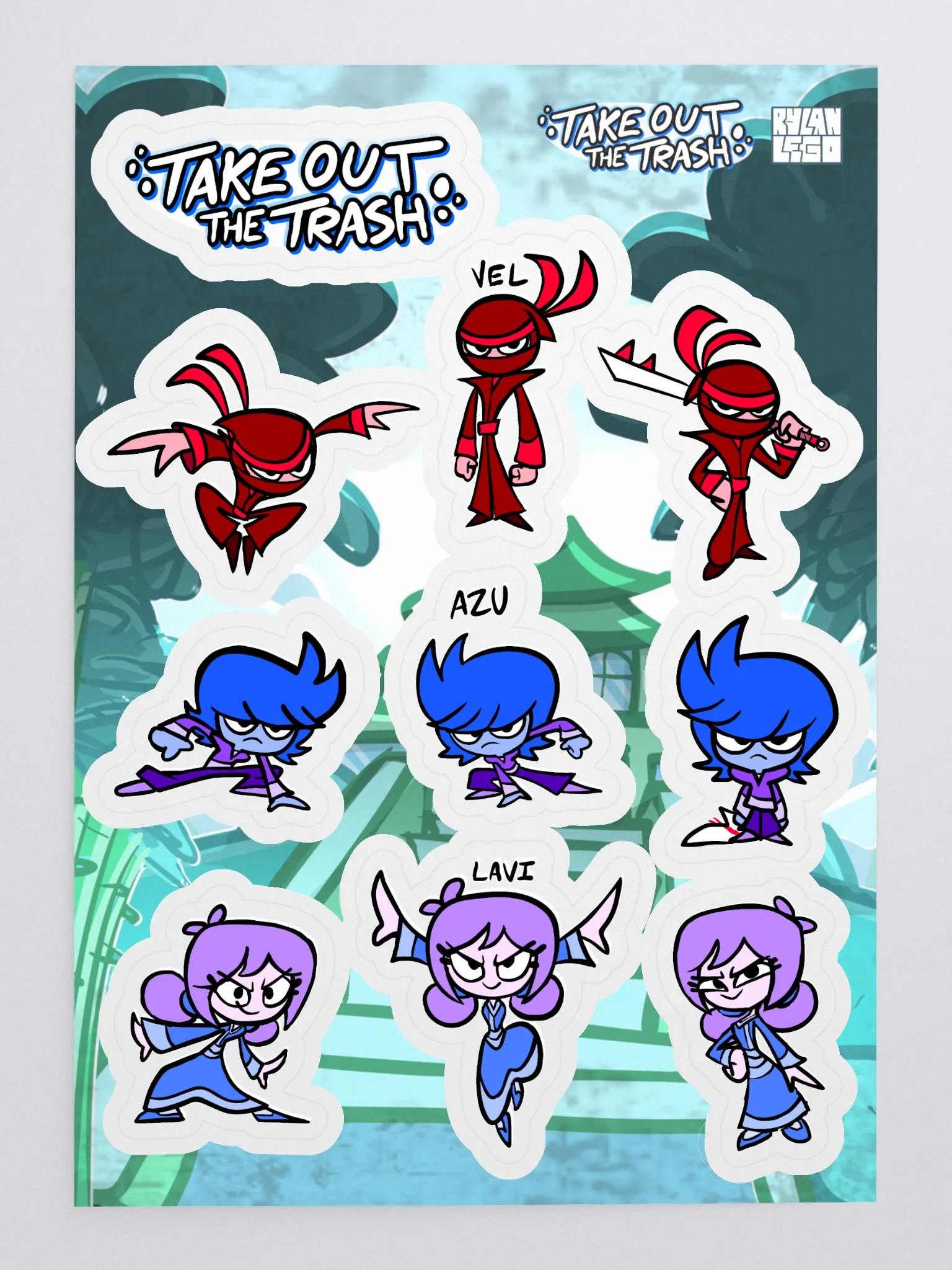 Take Out The Trash Sticker Sheet product image (1)