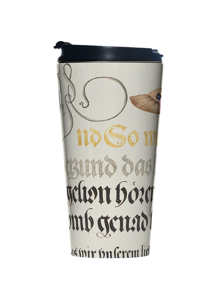 Calligraphic Moth. Stainless Mug product image (1)
