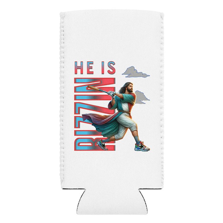 He Is Rizzin Baseball Robe Can Cooler product image (1)