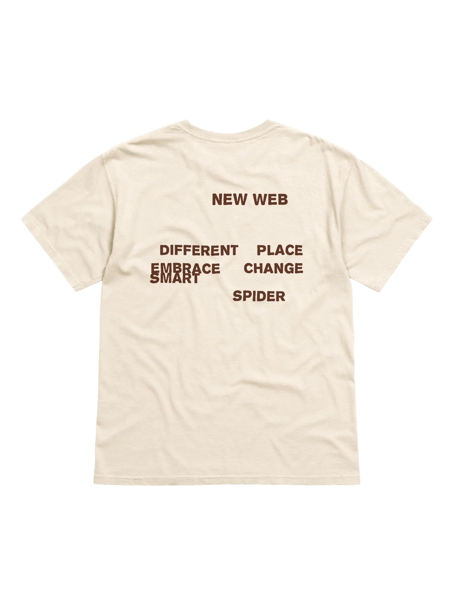 Smart Spider T-Shirt Brown product image (2)