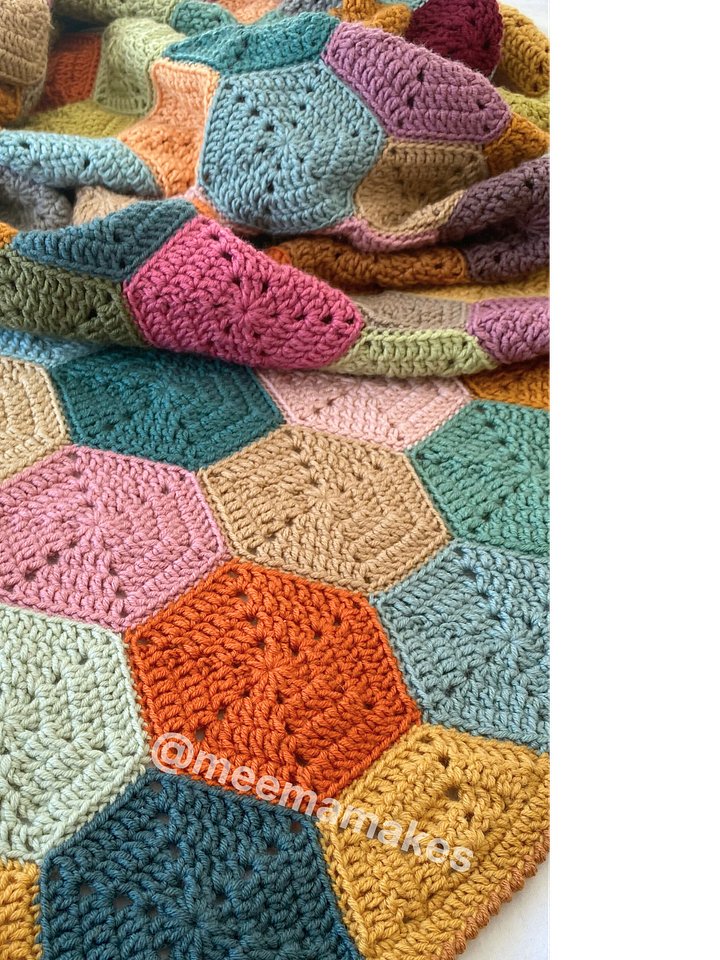 Hexalong Blanket Pattern product image (2)
