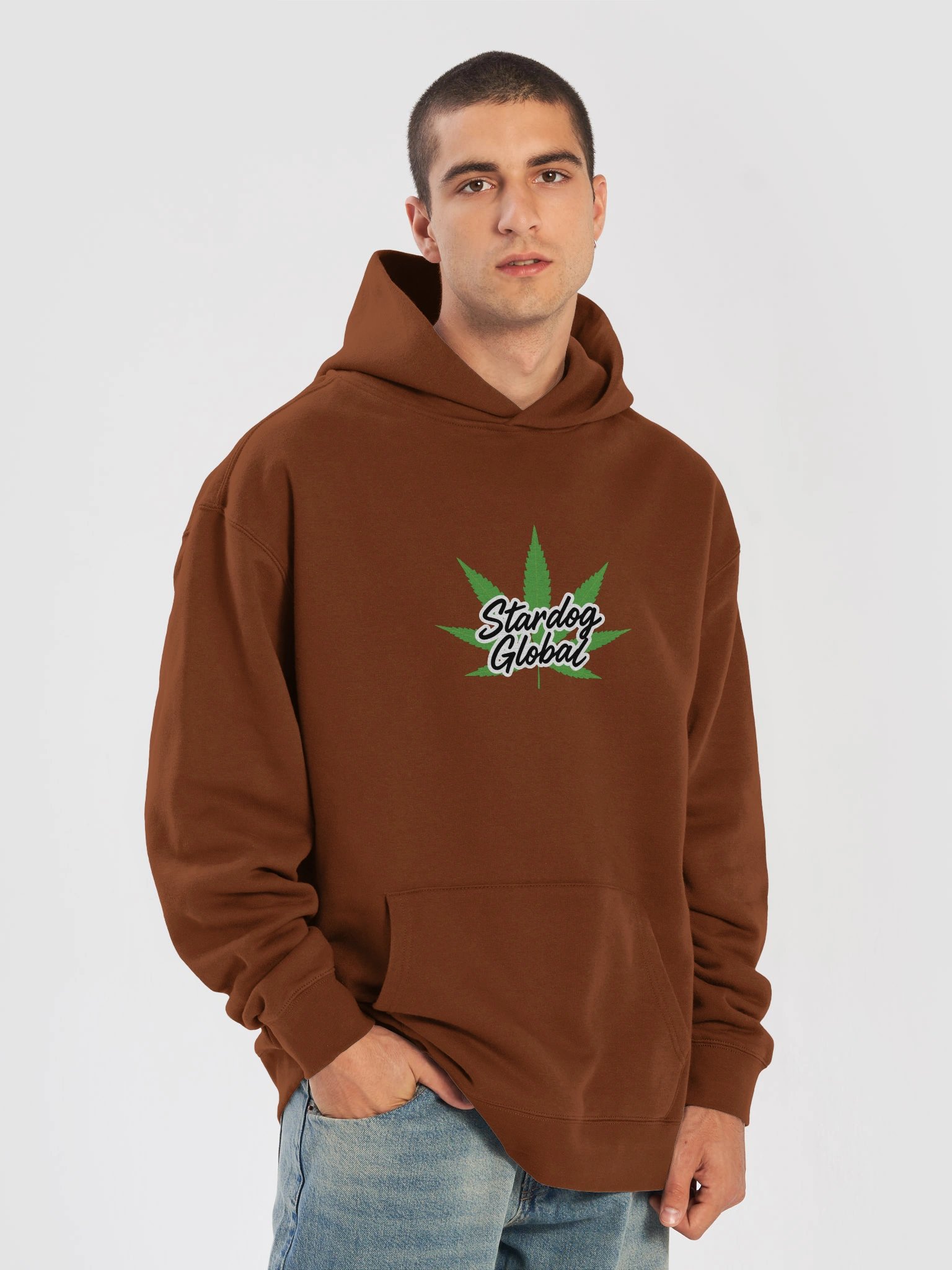 Stardog Global Leafy Oversized Hoodie product image (34)