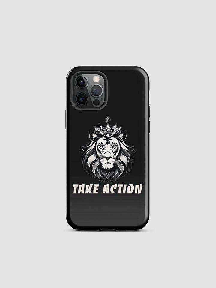 Durable Take Action Case for iPhone Black product image (2)