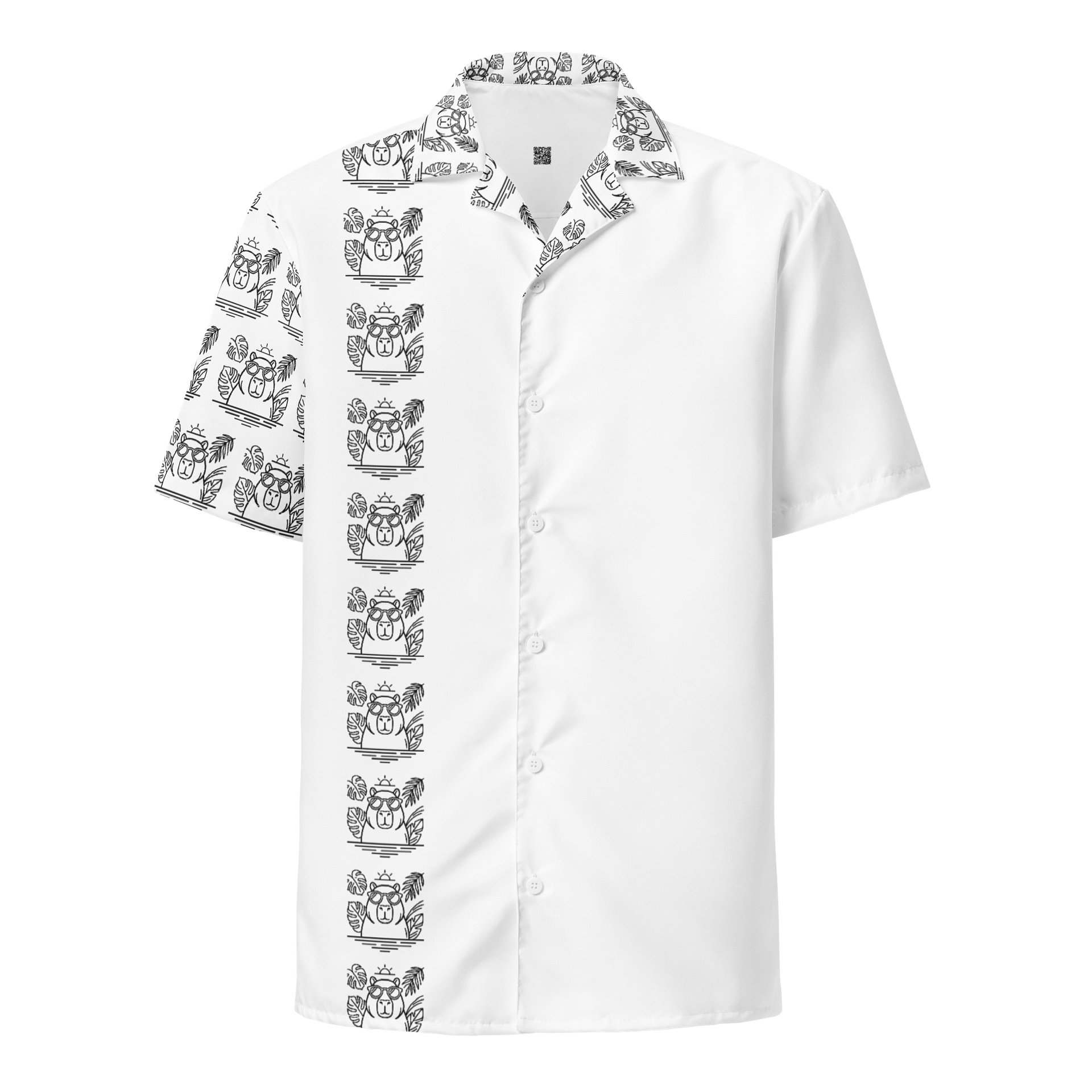 Quiet Tropics Resort Shirt, Signature Capybara Button-Down in Lightweight Luxury Style product image (1)