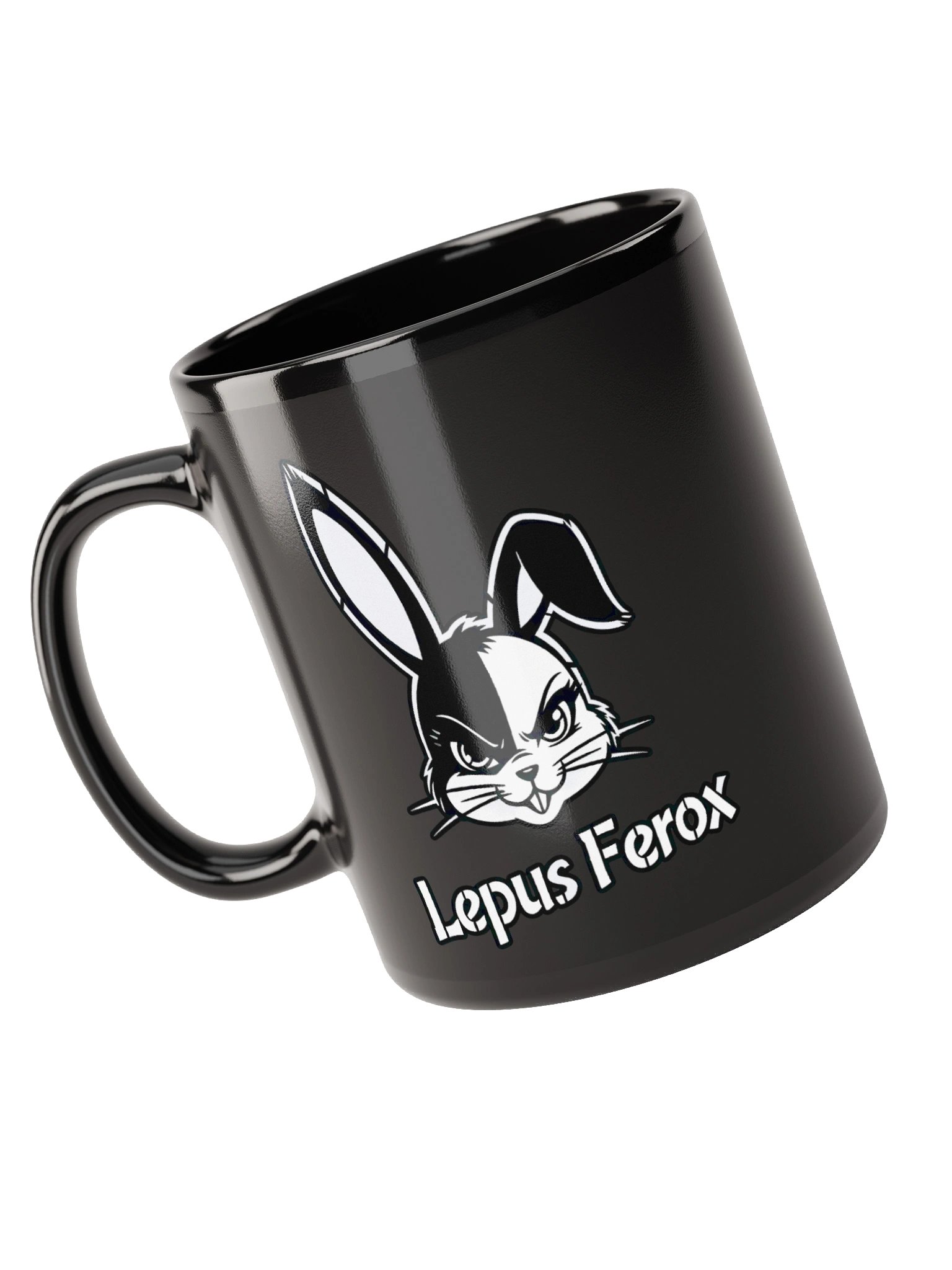 Lepus Ferox — Signature Logo Mug (black) product image (5)