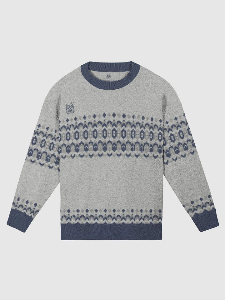 Mystic Knit: Jacquard Crewneck Sweater product image (5)