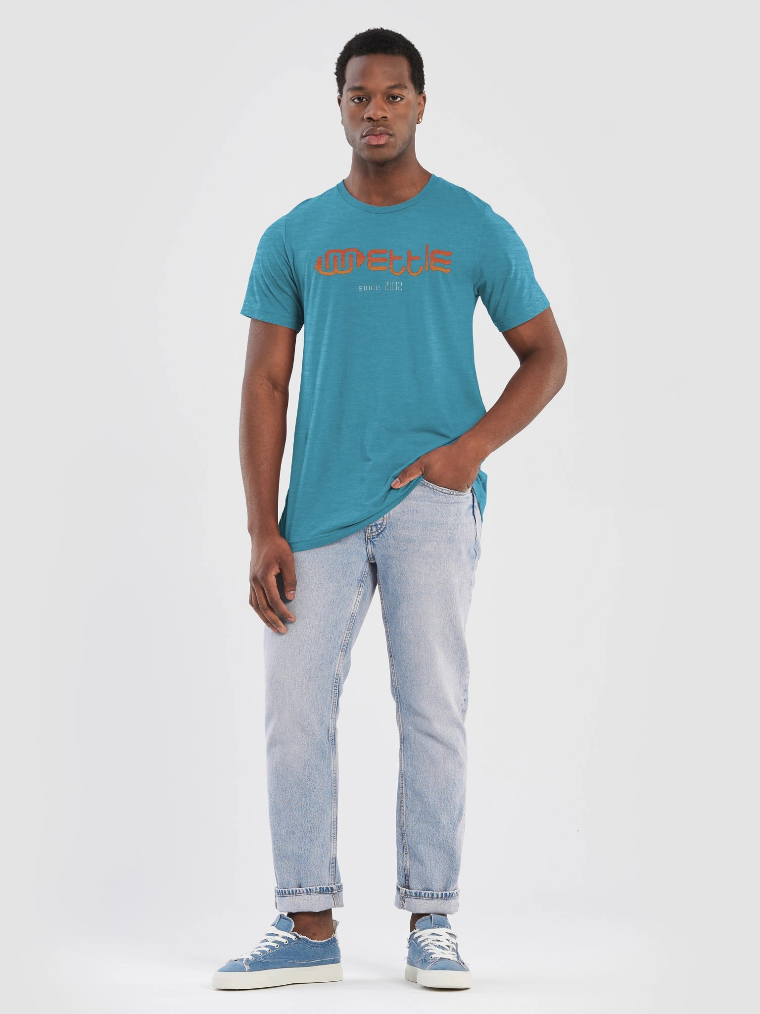 T-Shirt Vintage Blue product image (12)