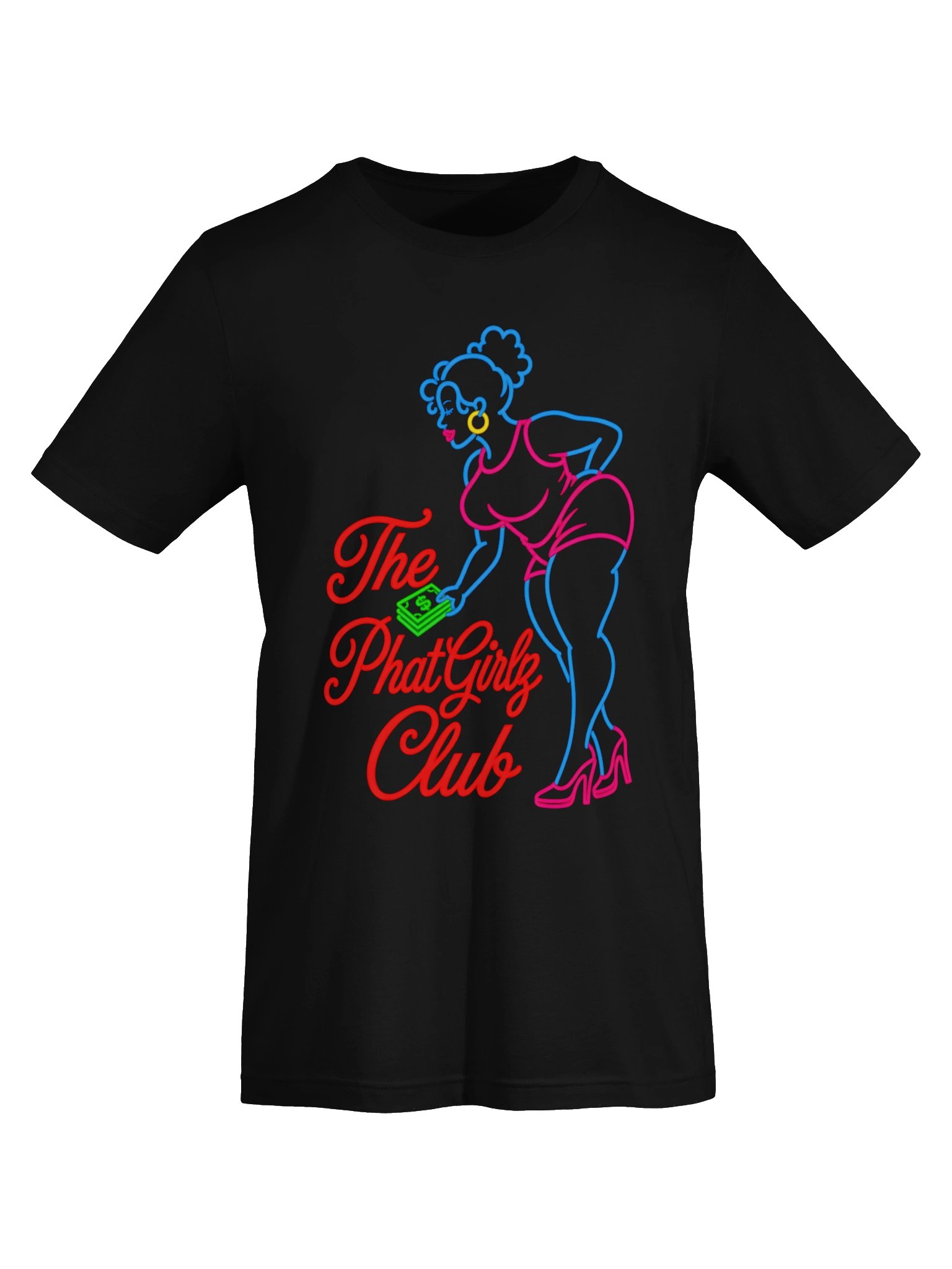 The Phat Girlz Club Neon Tee product image (14)