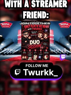 New Concept Added now you can join with an other streamer friend in a DUO session #amsterdam #podcast #twitch