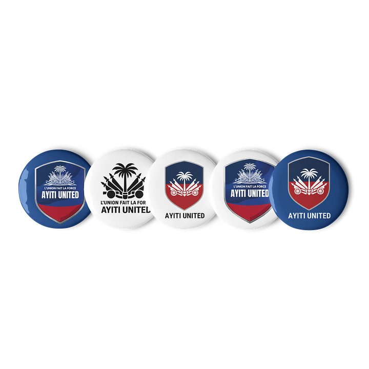 Ayiti United Pin Set product image (1)