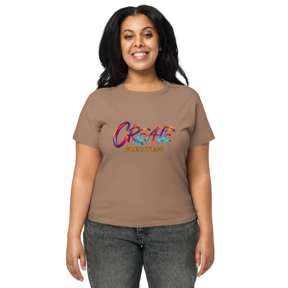 Create Greatness Waisted Tee product image (15)