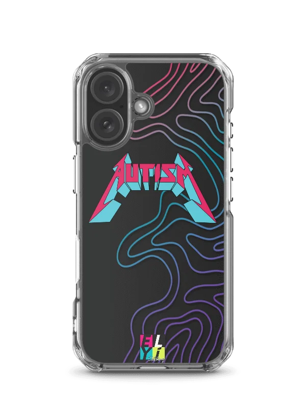 Autism Rocks MagSafe® iPhone Clear Case product image (1)