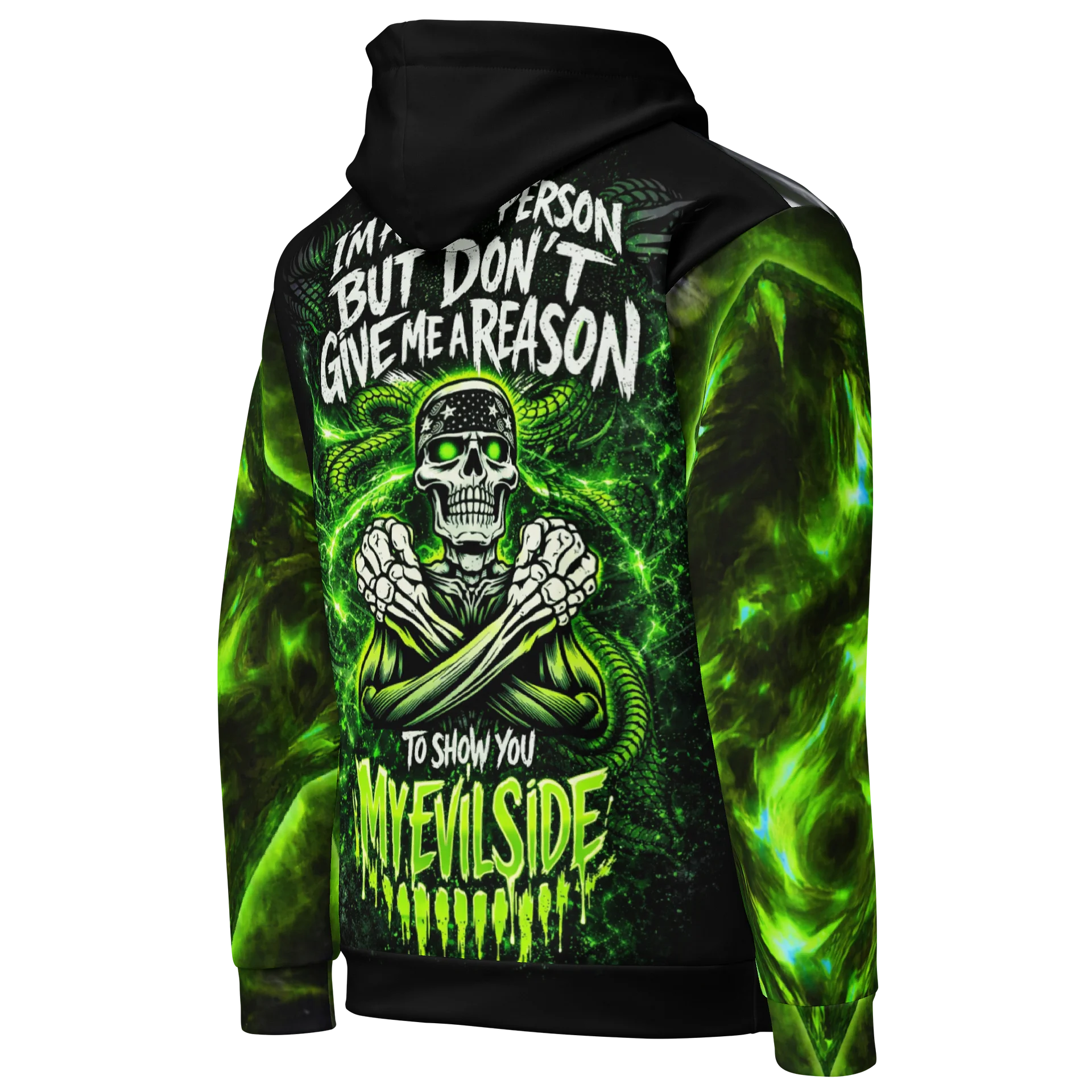 Neon MMD Logo All-Over Hoodie product image (4)