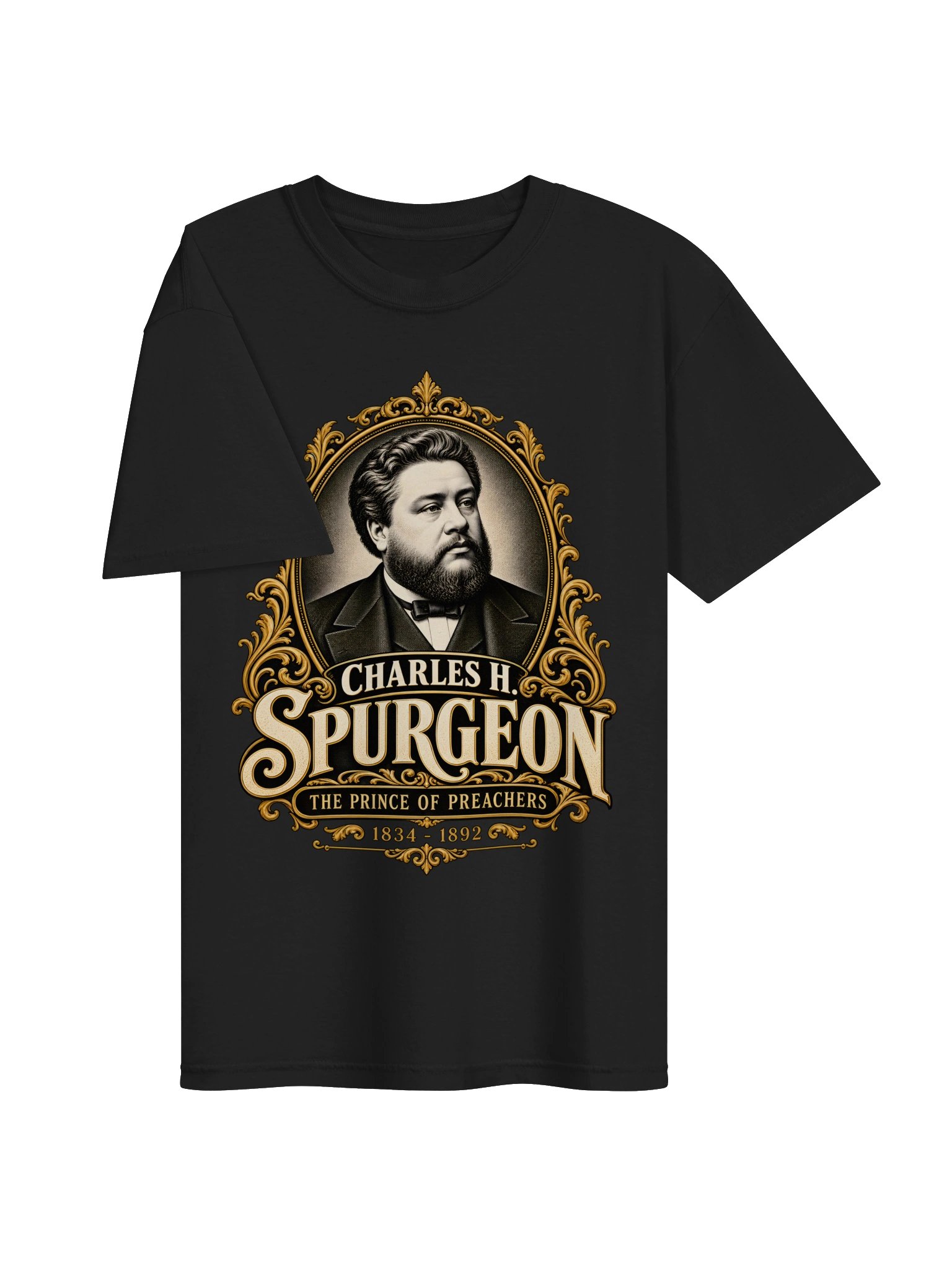 Charles H. Spurgeon – The Prince of Preachers | Faith, Fire & Conviction T-Shirt product image (20)
