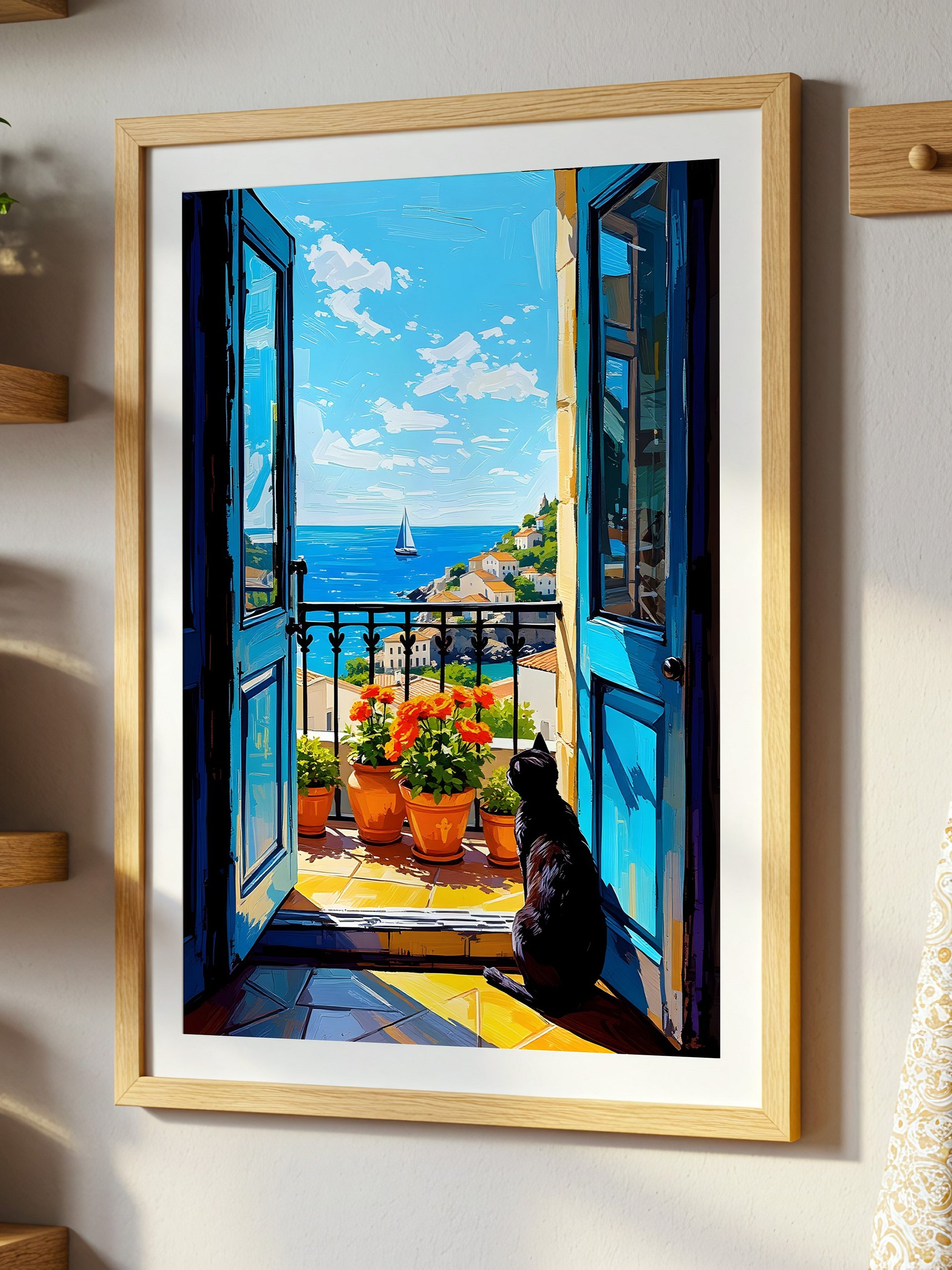 Henri Matisse Open Window Style Wall Art Poster product image (1)