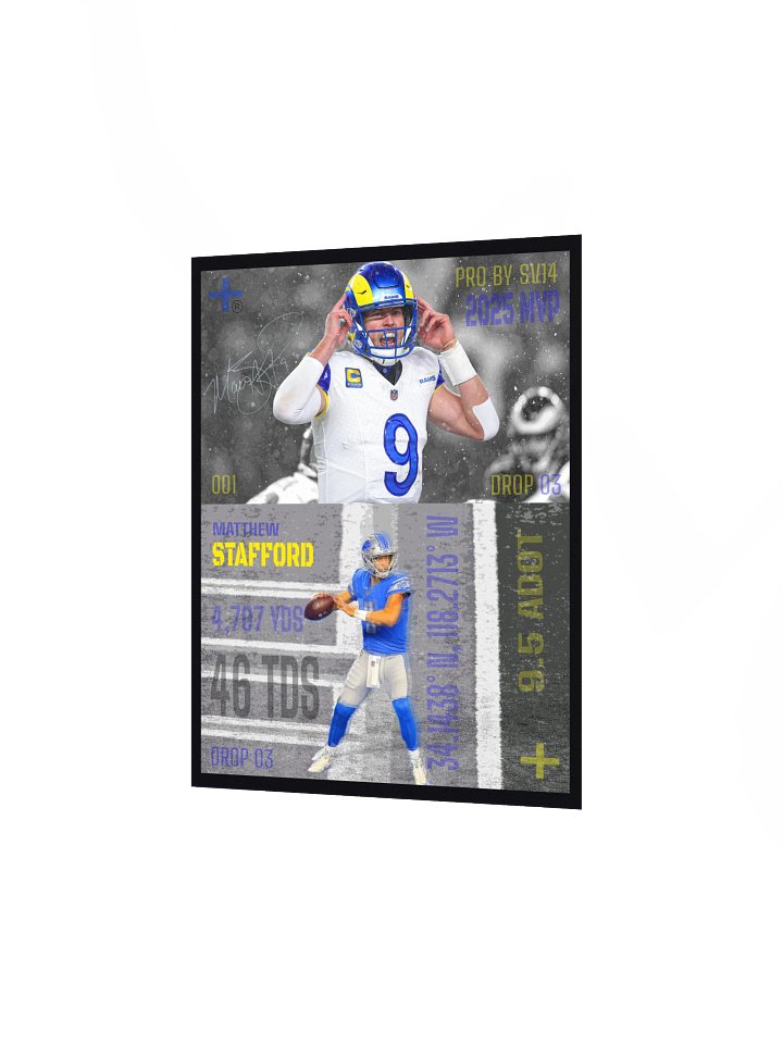 MATTHEW STAFFORD 001 PREMIUM POSTER product image (2)