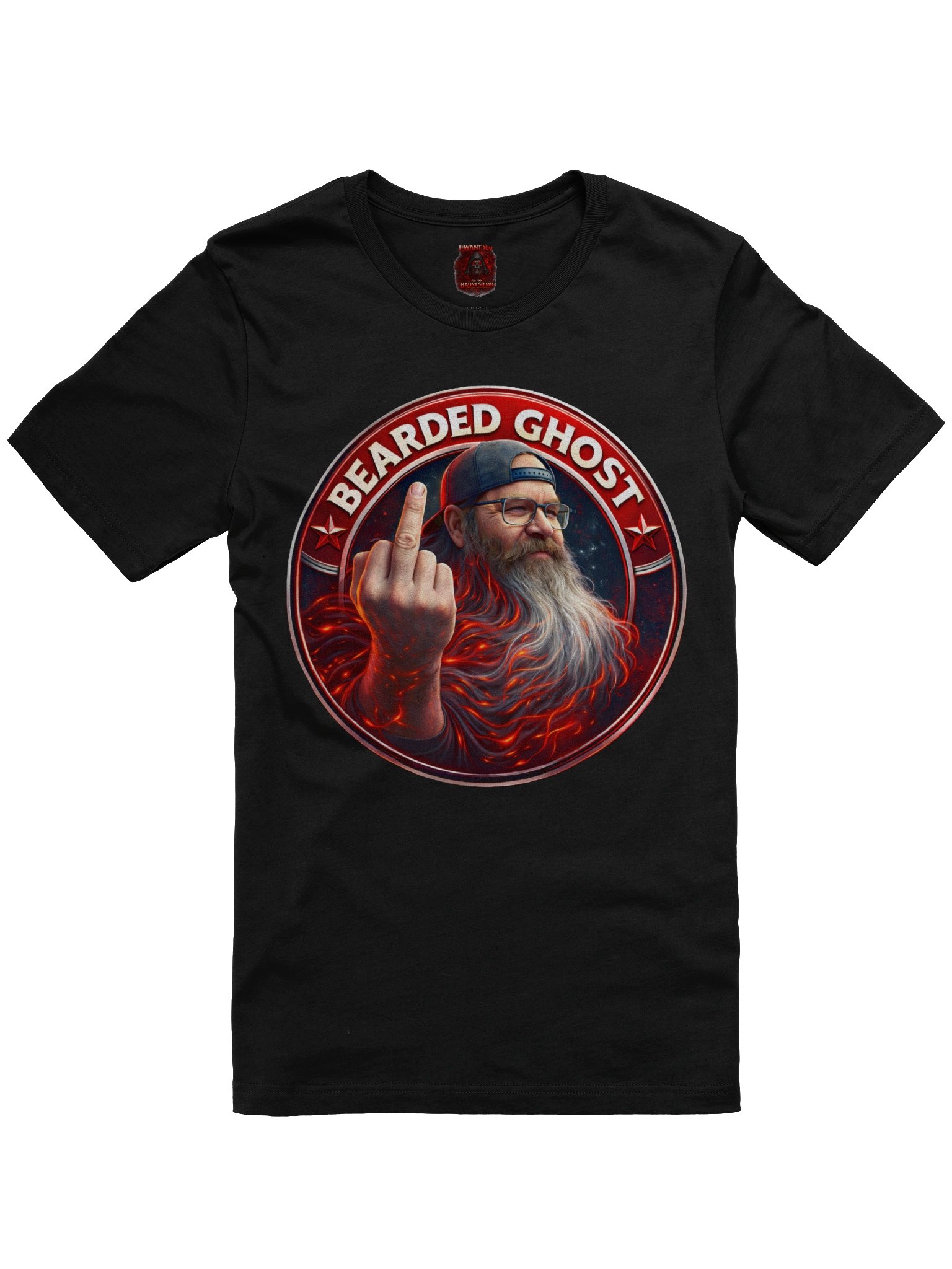 Beardedghost Badass T-shirt product image (4)
