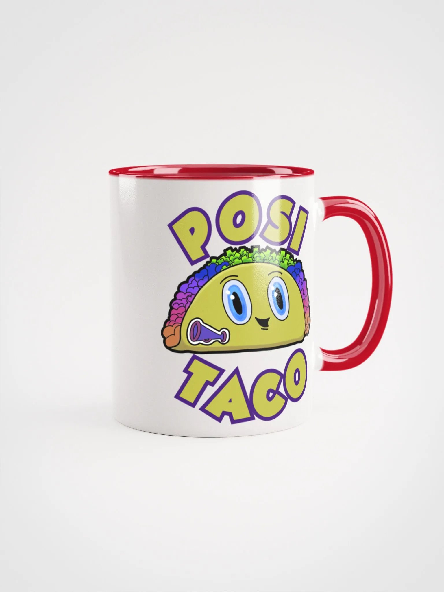 Positaco Mug with Colour Inside product image (1)