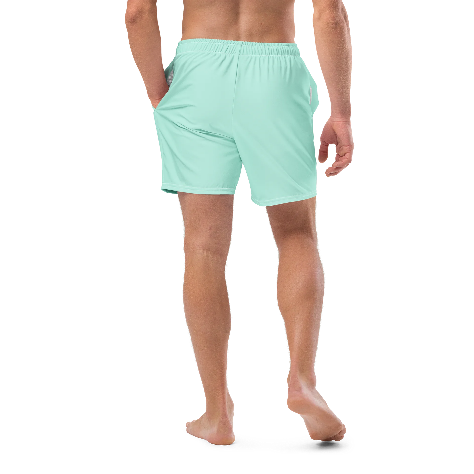 Mint Aqua Swim Trunks product image (10)