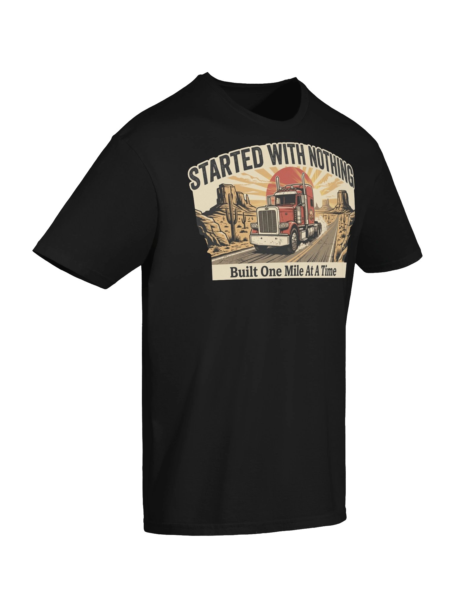 Started With Nothing Truck Tee product image (77)