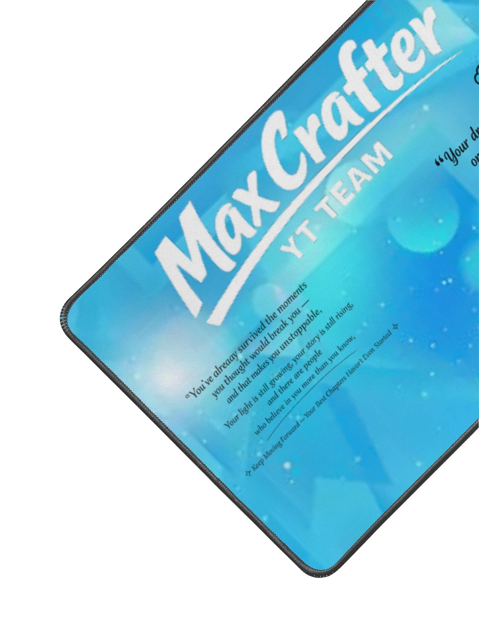 Max Crafter YT Team – Dream Chaser Premium Desk Mat product image (2)