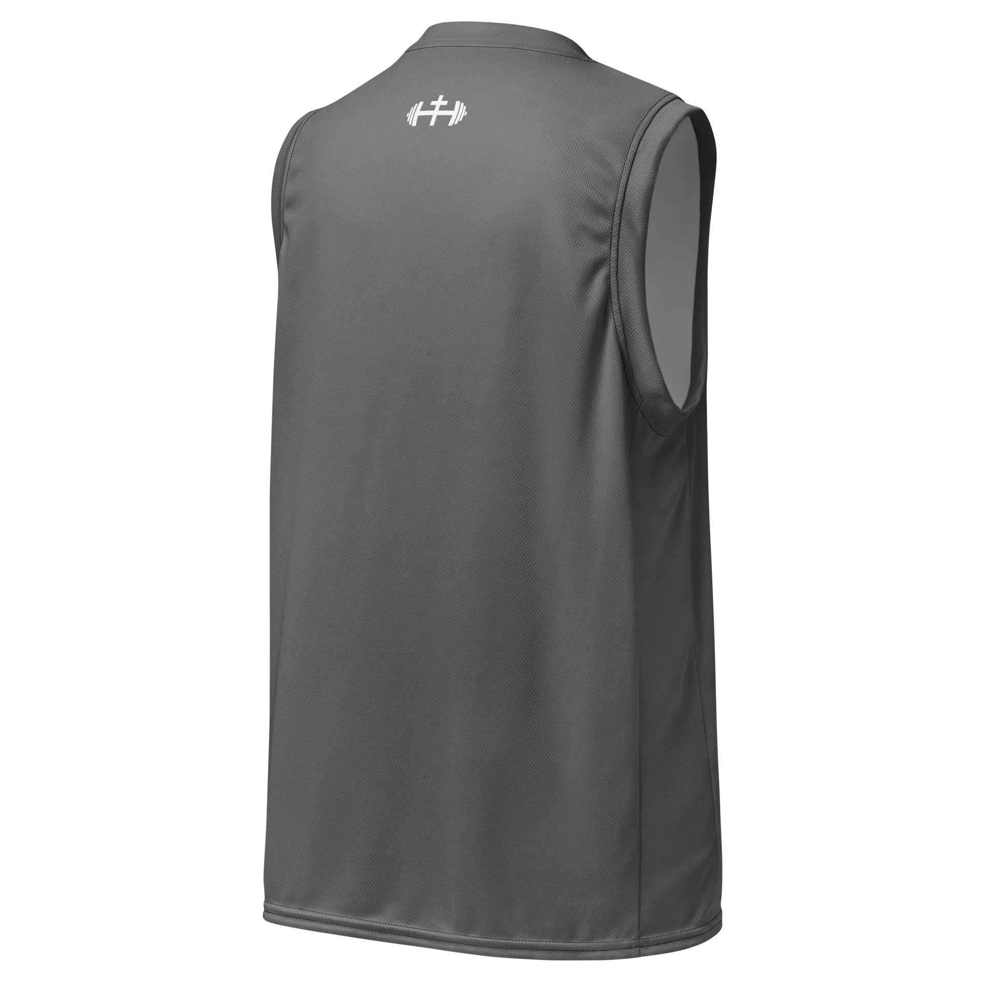 His House Performance V-Neck Muscle Tank - Grey product image (4)