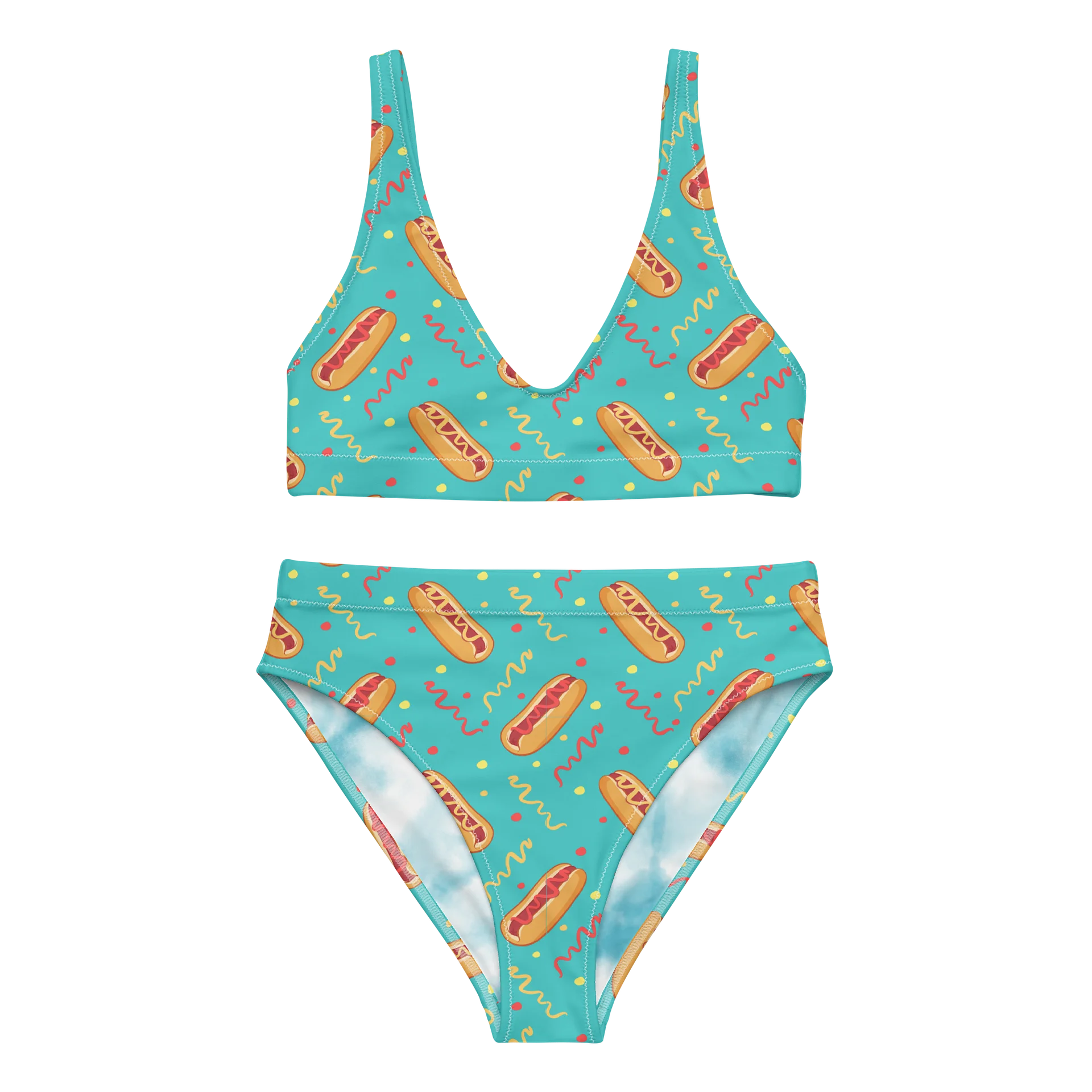 Hot Dog High Waist Bikini product image (1)
