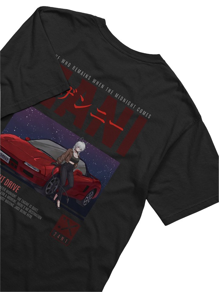 Zani JDM T-Shirt (Dark Colors) | WuWa Anime Streetwear product image (2)