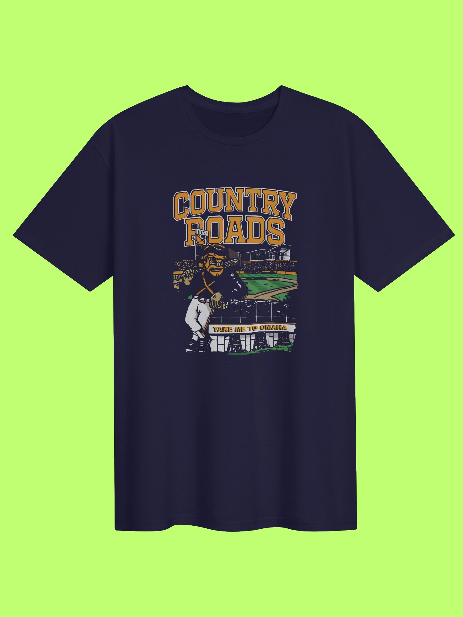 Country Roads Take Me To Omaha Shirt product image (151)