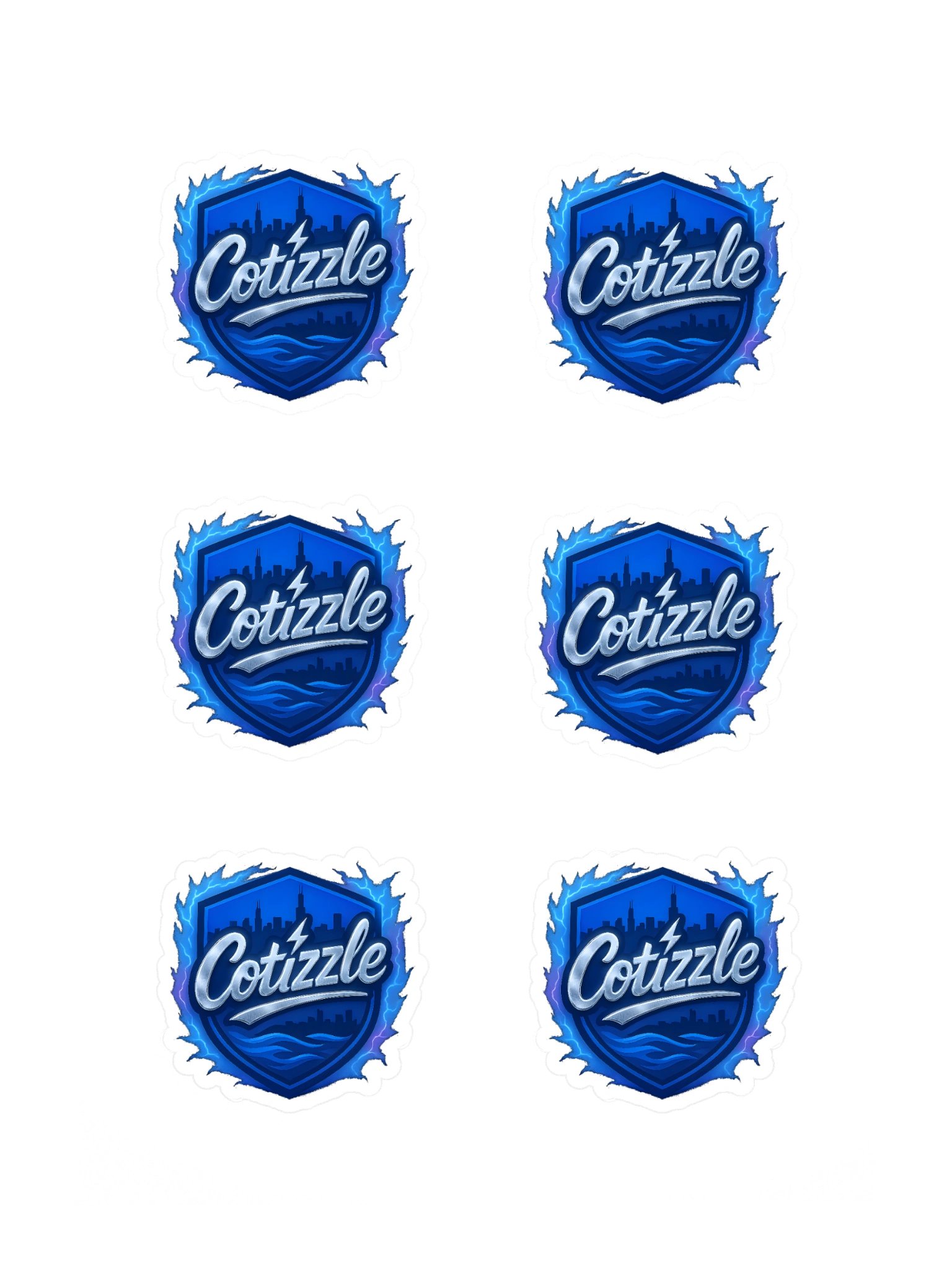 Kiss Cut Cotizzle Sticker Sheet product image (3)