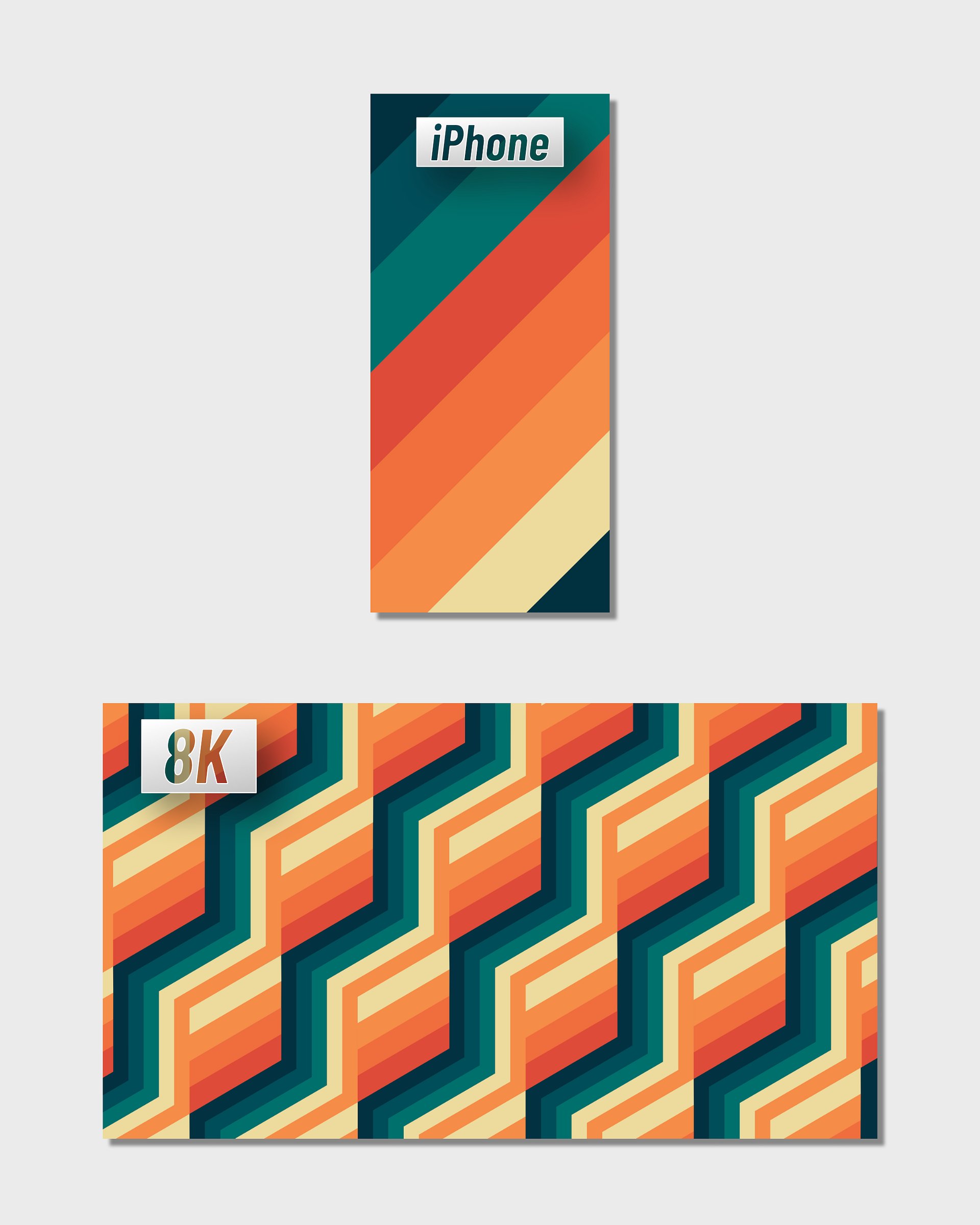 Vintage Symmetry 8K Wallpaper Pack product image (8)
