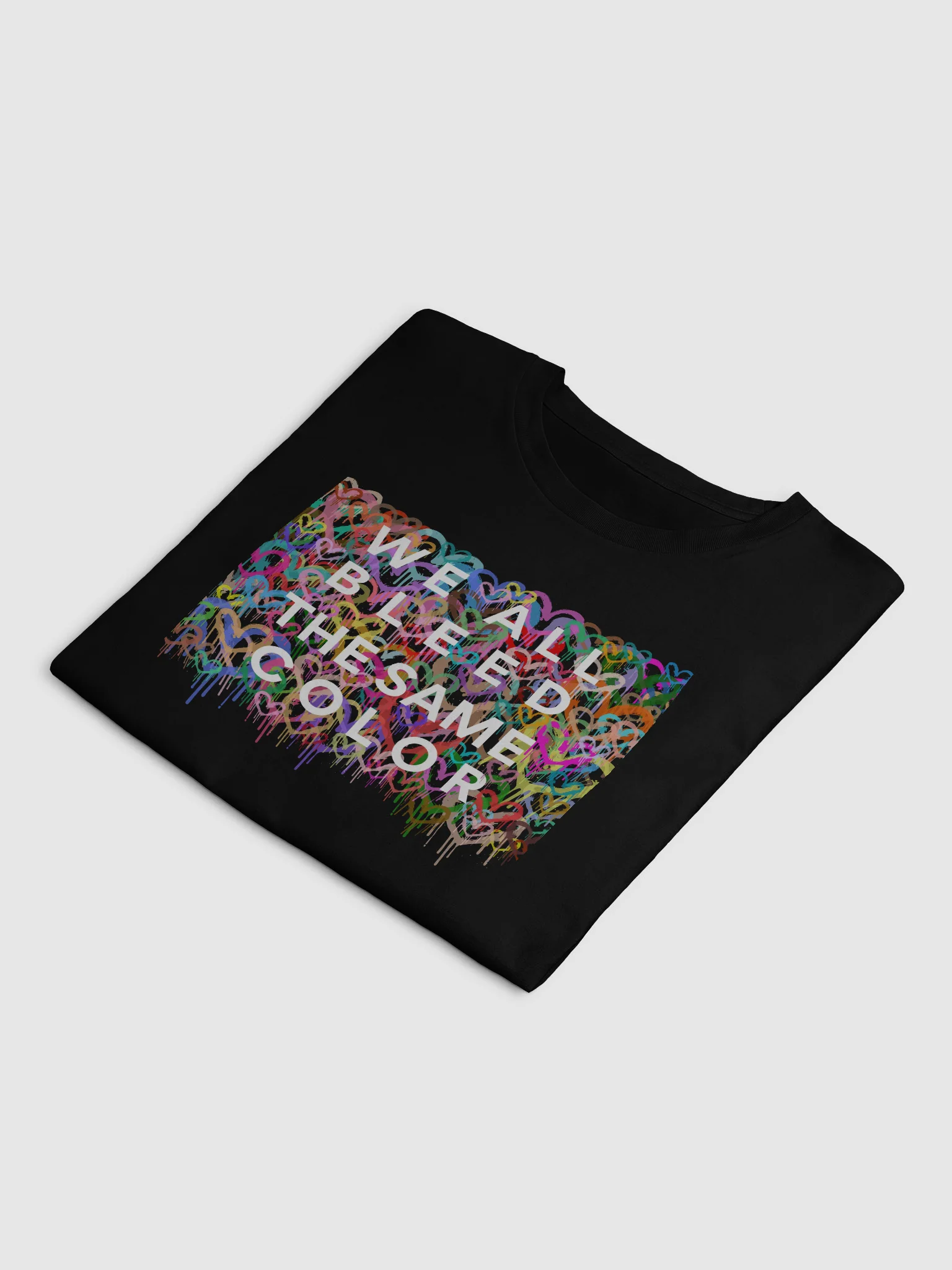 Bleeding Hearts Cropped Tee. product image (11)